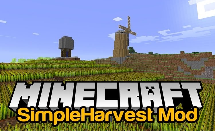 Скачать SimpleHarvest для Minecraft 1.12.1