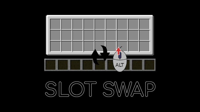 Slot Swap для Майнкрафт [1.20.1, 1.19.4]