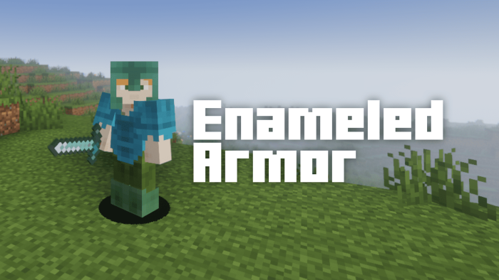 Enameled Armor для Майнкрафт [1.20.1, 1.19.4, 1.19.2]