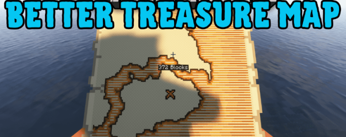 Better Treasure Map для Майнкрафт [1.20.1, 1.20, 1.19.2]