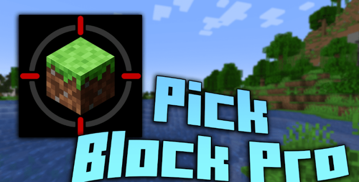 Pick Block Pro для Майнкрафт [1.20.2, 1.20.1, 1.20]