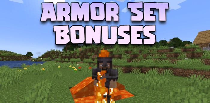 Armor Set Bonuses для Майнкрафт [1.20.4, 1.20.2, 1.20.1]