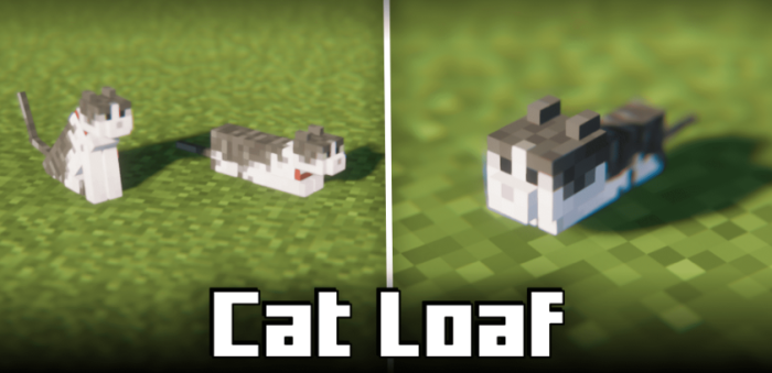 Cat Loaf для Майнкрафт [1.20.4, 1.20.1, 1.19.4]