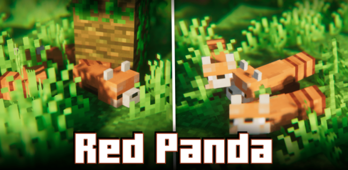 Cozary Red Panda для Майнкрафт [1.20.1, 1.19.4, 1.19.2]