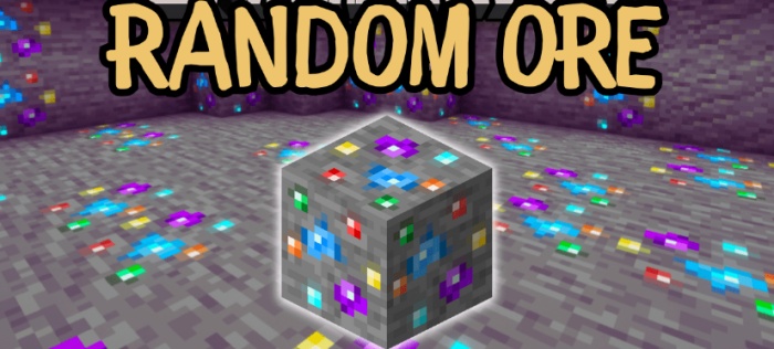 Random Ore для Майнкрафт [1.21, 1.20.6, 1.20.4]