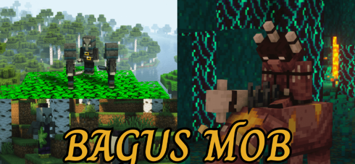 Bagus Mob для Майнкрафт [1.21, 1.20.4, 1.20.1]