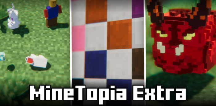 MineTopia Extra для Майнкрафт [1.20.1, 1.16.5]