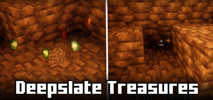 Deepslate Treasures для Майнкрафт [1.21, 1.20.1, 1.19.3]