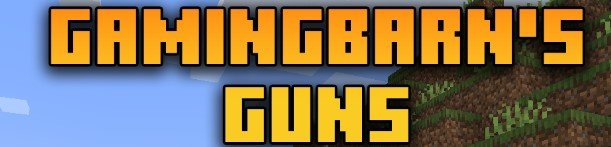 Gamingbarn’s Guns для Майнкрафт [1.21.1, 1.21]