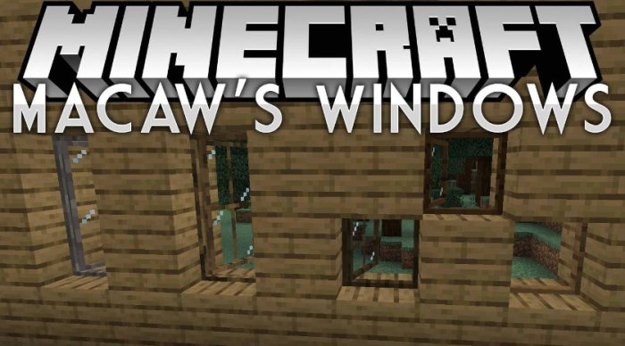 Macaw’s Windows для Майнкрафт [1.21, 1.20.6, 1.20.4]