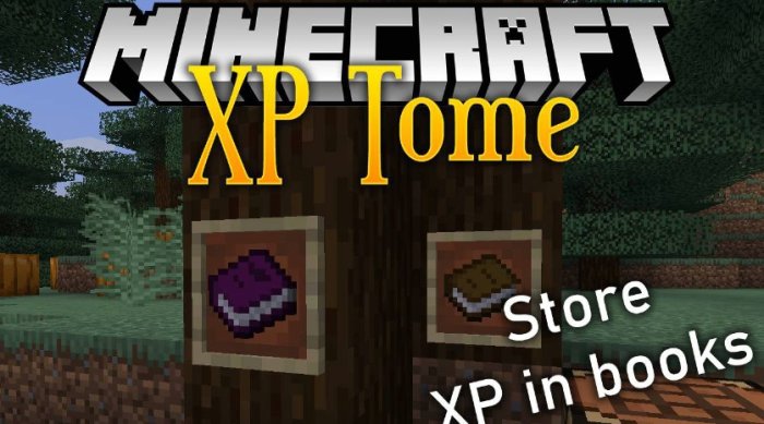 XP Tome для Майнкрафт [1.21.1, 1.21, 1.20.6]