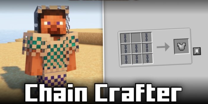 Chain Crafter для Майнкрафт [1.21.1, 1.21, 1.20.6]