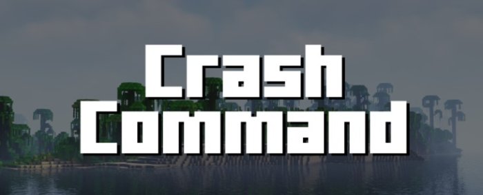 Crash Command для Майнкрафт [1.21.1, 1.21]