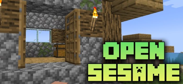 Open Sesame для Майнкрафт [1.21.1, 1.21]