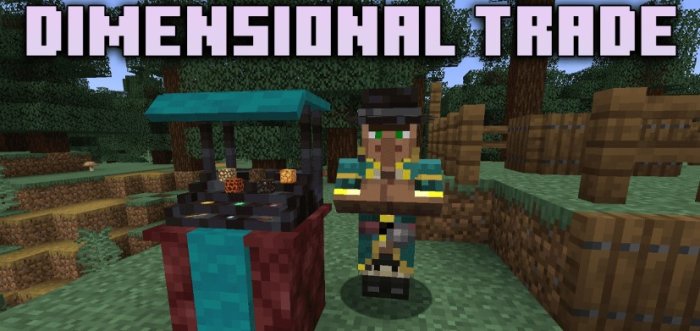 Dimensional Trade Villagers для Майнкрафт [1.21.1, 1.21]