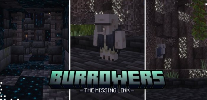 Burrowers для Майнкрафт [1.20.1, 1.20]