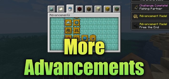 More Advancements для Майнкрафт [1.21.1, 1.21, 1.20.6]