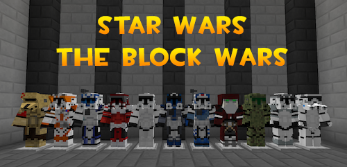 Star Wars The Block Wars для Майнкрафт [1.20.1, 1.19.2, 1.18.2]