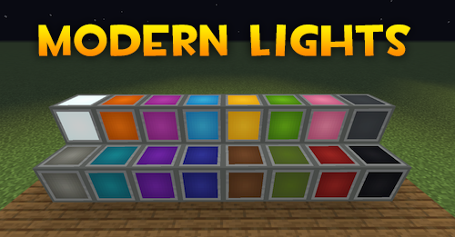 Modern Lights для Майнкрафт [1.21.1, 1.21]