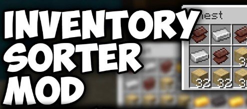 Inventory Sorter для Майнкрафт [1.21.4, 1.21.1, 1.21]