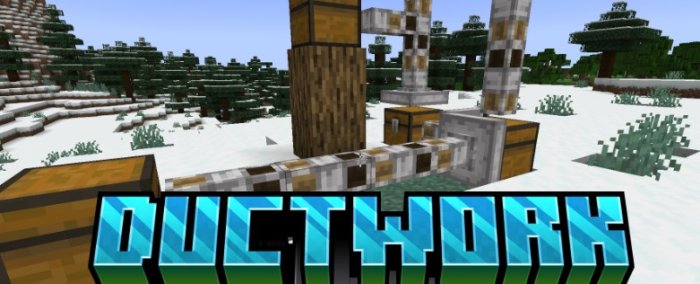 Ductwork для Майнкрафт [1.21.3, 1.21.1, 1.21]