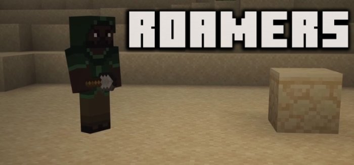 Roamers для Майнкрафт [1.21.4, 1.21.1, 1.21]