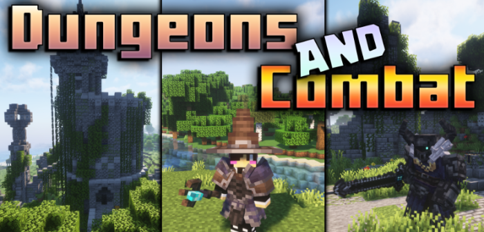 Dungeons And Combat для Майнкрафт [1.20.1, 1.20]