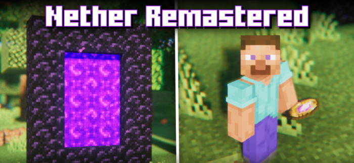 Nether Remastered для Майнкрафт [1.21.1, 1.20.1, 1.19.2]