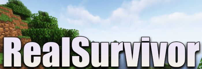 RealSurvivor для Майнкрафт [1.20.4, 1.20.2]