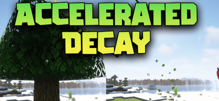 Accelerated Decay для Майнкрафт [1.21.10, 1.21.9, 1.21.8]