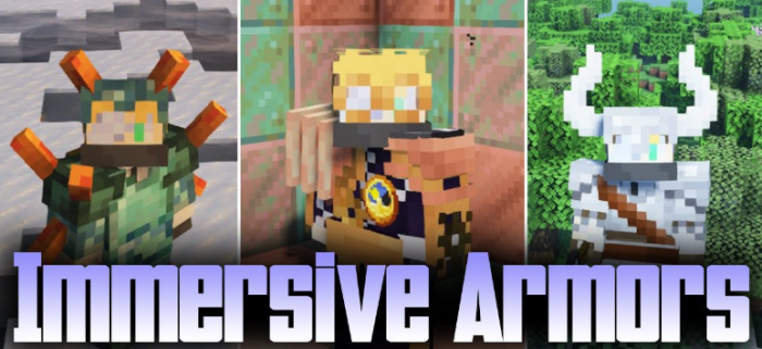 Immersive Armors для Майнкрафт [1.21.1, 1.21]