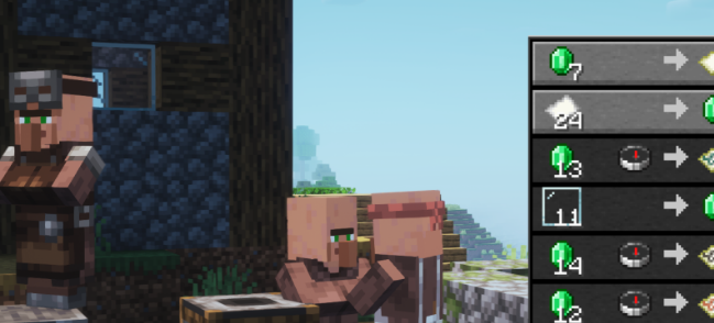 Visible Traders для Майнкрафт [1.21.10, 1.21.9, 1.21.8]