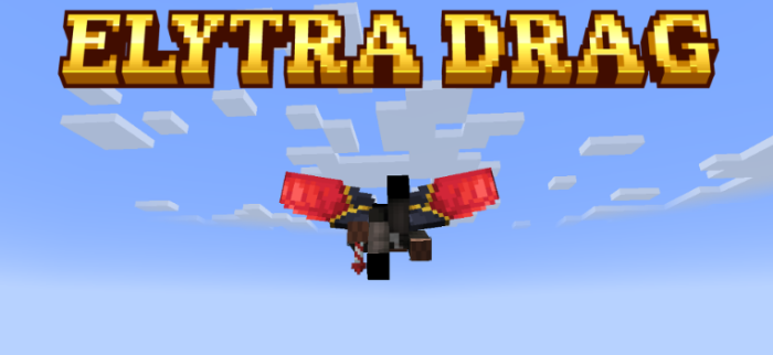 Elytra Drag для Майнкрафт [1.21.1, 1.21, 1.20.6]