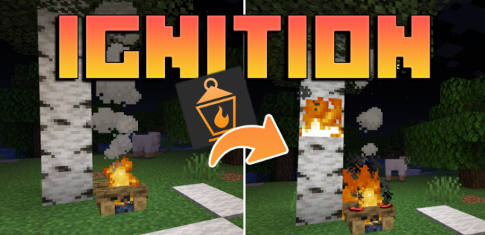 Ignition для Майнкрафт [1.21.10, 1.21.8, 1.21.5]