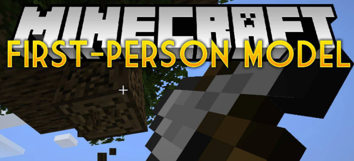 First-person Model для Майнкрафт [1.21.10, 1.21.9, 1.21.8]