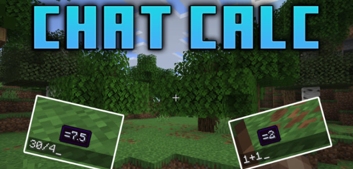 Chat Calc для Майнкрафт [1.21.10, 1.21.9, 1.21.8]