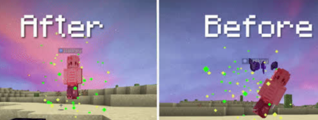 No Death Animation для Майнкрафт [1.21.10, 1.21.9, 1.21.8]