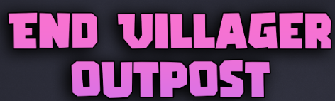 End Villager Outpost для Майнкрафт [1.21.11, 1.21.10, 1.21.9]
