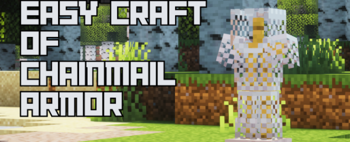 Easy Craft of Chainmail Armor для Майнкрафт [1.21.11, 1.21.10, 1.21.9]