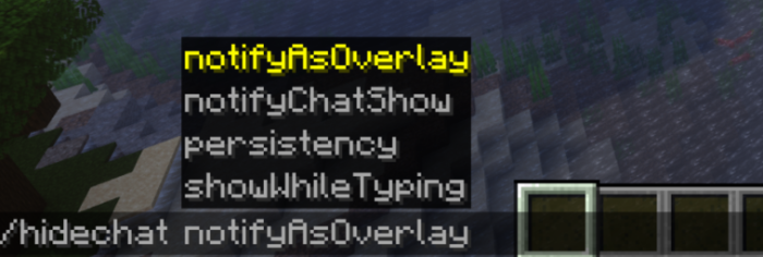Better Hidden Chat для Майнкрафт [1.21.11, 1.21.10, 1.21.9]