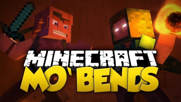 Mo’ Bends для Майнкрафт [1.21.1, 1.21, 1.20.1]