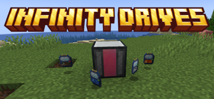Infinity Drives для Майнкрафт [1.21.1, 1.21]