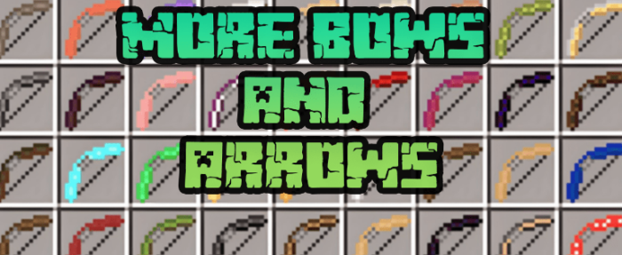 More Bows And Arrows для Майнкрафт [26.1.2, 26.1.1, 26.1]