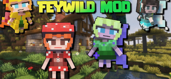 Feywild для Майнкрафт [1.21.1, 1.21, 1.20.1]