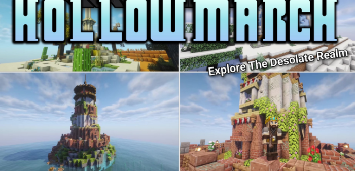 Hollowmarch для Майнкрафт [1.21.1, 1.21, 1.20.1]