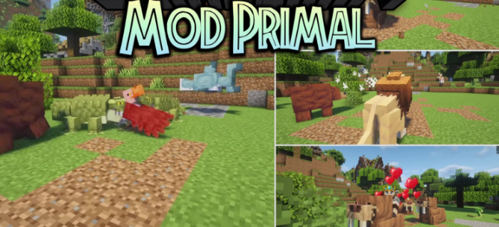 Mod Primal для Майнкрафт [1.21.1, 1.21, 1.20.1]