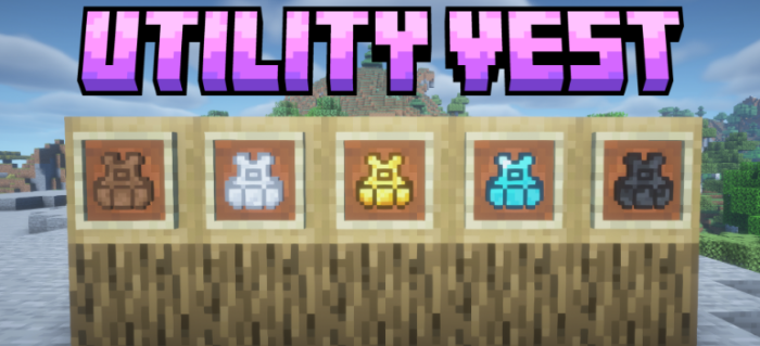 Utility Vest для Майнкрафт [1.21.1, 1.21]