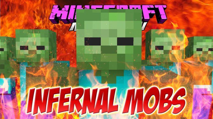 Infernal Mobs для Майнкрафт [26.1.2, 26.1.1, 26.1]