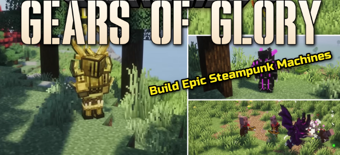 Gears of Glory для Майнкрафт [1.20.1, 1.20]