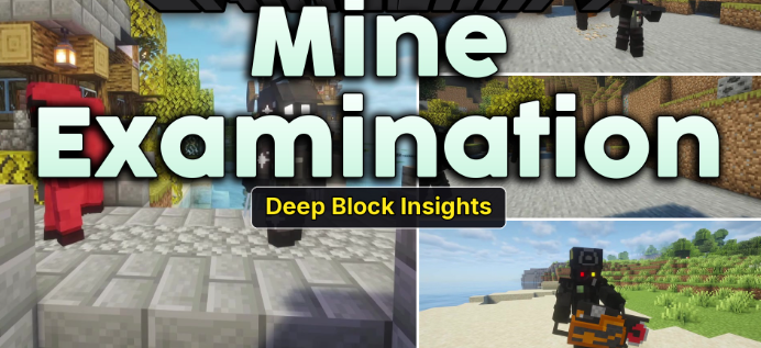 Mine Examination для Майнкрафт [1.20.1, 1.20]